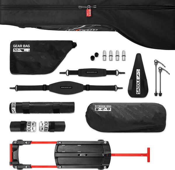 SCICON Aerocomfort 3.0 TSA Road Bike Travel Bag (BLACK) - Bike Depot