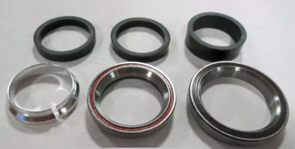 Specialized HDS COMPLETE, INTEGRATED, 1-1/8" UPPER, 1- 3/8" LOWER, 45X45 DEG, W/ SPLIT COMPRESSION RING & CARBON SPACERS (NO TOP COVER)