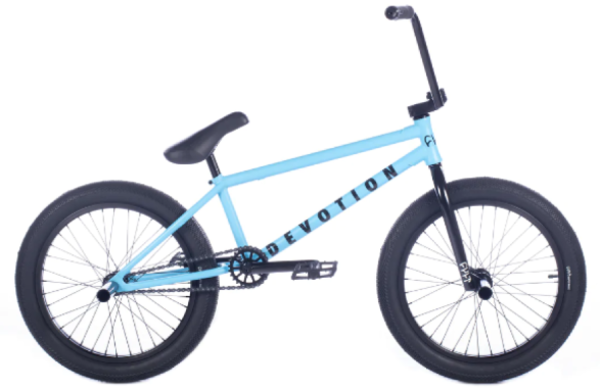 CULT Devotion B Complete 20" Bicycle with 21" Top Tube - Cavalary Blue 
