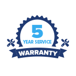 An icon showing Bike Depot 5 year service warranty