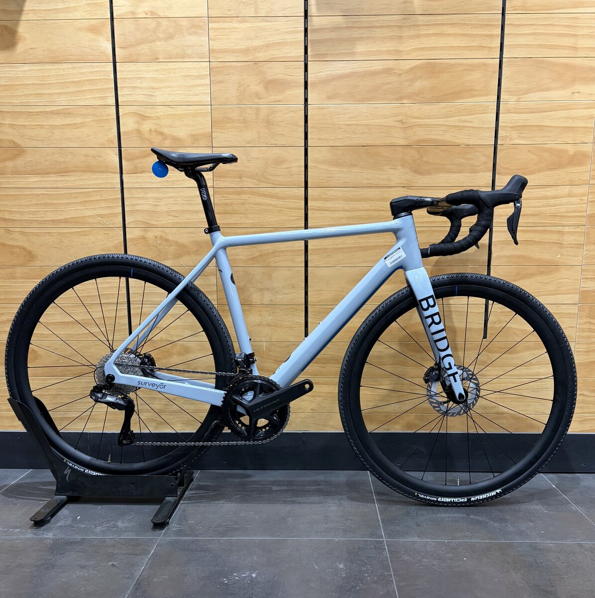 Bridge Bike Works Surveyor 55 cm Ocean Sky custom build Bike Depot