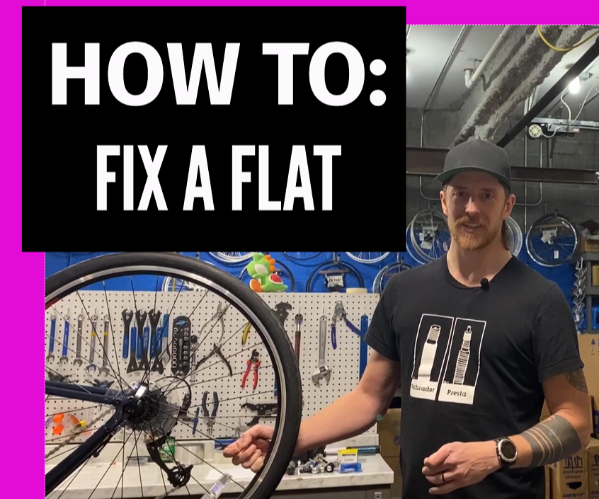 How to fix a flat