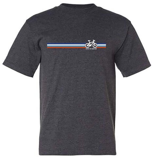 STBG Mountain Bike Stripes 50/50 Short Sleeve T-Shirt