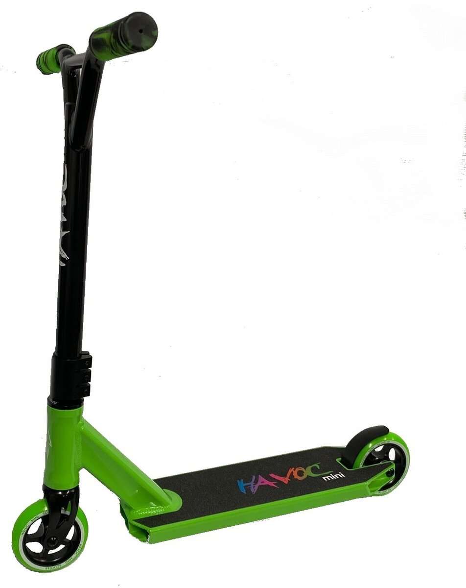 Havoc Scooters Mini Green Cap's Bicycles Langley BC