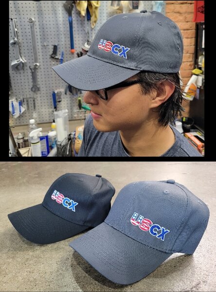 Matchplay Custom Apparel USCX Logo Curved Brim Hat
