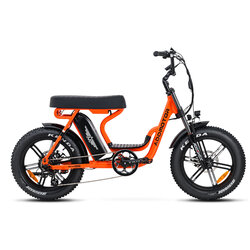 Addmotor M-66 R7 Step Through Electric Moped Orange