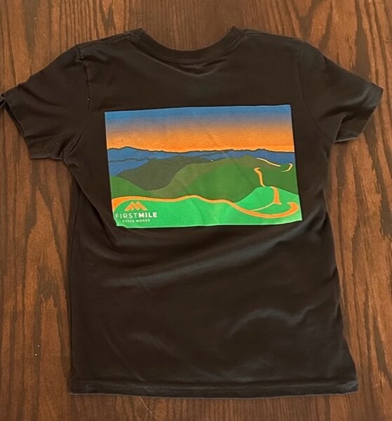 First Mile Cycle Works Acalanes Ridge T Men's- Black
