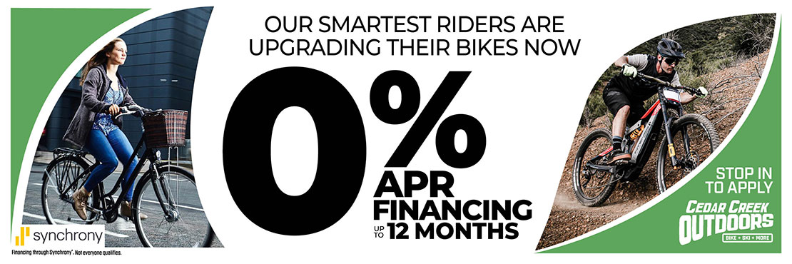 Bicycle Financing Loan 0 Interest for 12 months Synchrony Promotion