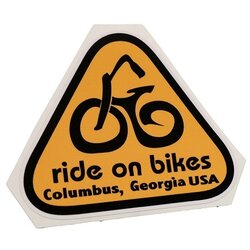  RIde On Bikes Sticker