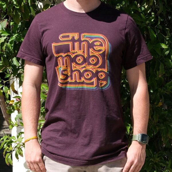 The Mob Shop Rainbow Blur T-Shirt