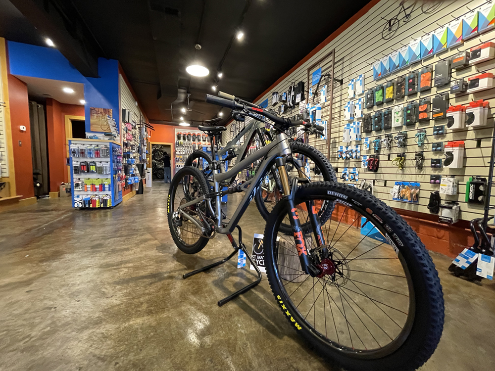 Interior of St. Matthews Cycling