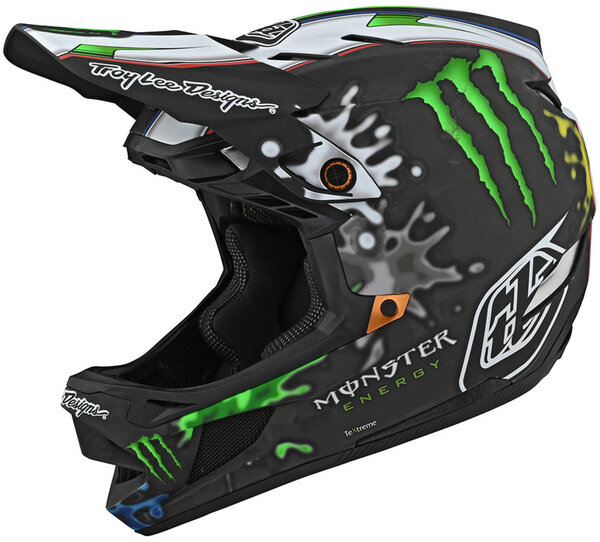 Troy Lee Designs D4 Carbon Monster Zink Helmet