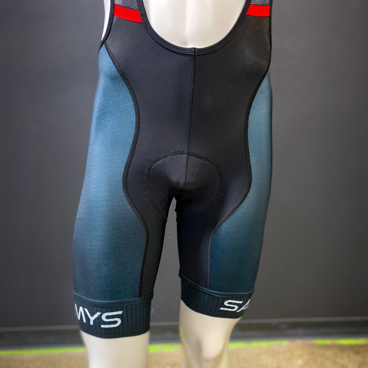 Sammy's Bikes Castelli Competizione Bib Short, Black w/White