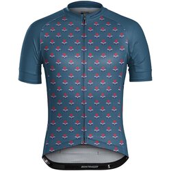 Bontrager Red Clover Bikes Men's Fitted Jersey