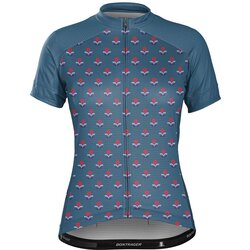 Bontrager Red Clover Bikes Women's Fitted Jersey