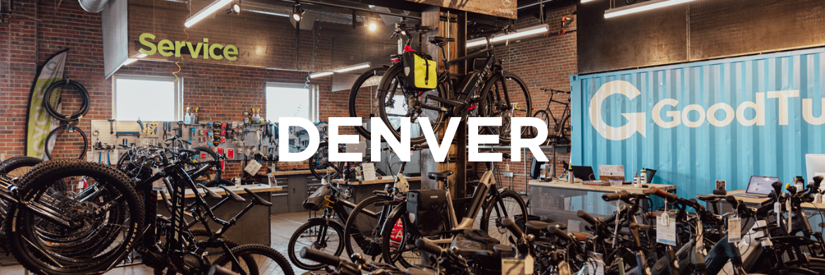 Denver shop. Text: Denver