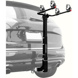 SUV’s Hitch Rack Suitable for Cars General Purpose Adjustable Frame Adapter and Adjustable Bolt for Spare Tire Racks Trucks X-BULL 2 Bike Rack Hitch Mount Double Foldable Rack 
