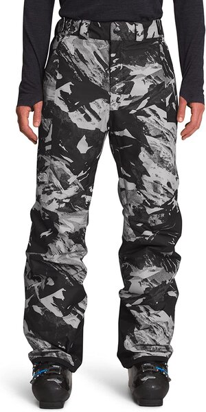 The North Face Men's Freedom Insulated Pant TNF Black Mountain Print X-Large Regular