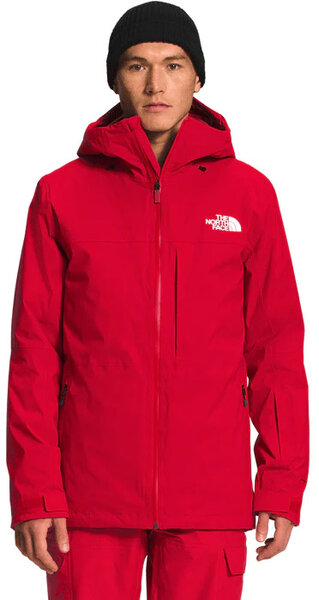 The North Face Men's Thermoball Eco Snow Triclimate Jacket Red/Cordovan