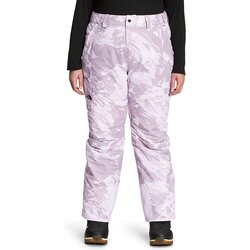 The North Face Women's Freedom Insulated Pant Lavender Fog Mountain Print