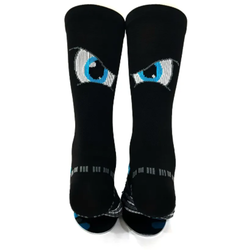 Bikeland H2D Soft Sock Black Blue Eyes Small