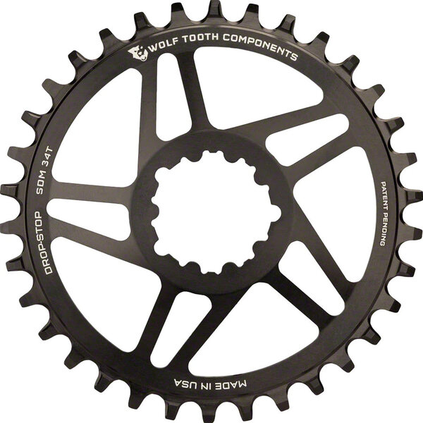 Wolf Tooth Wolf Tooth Direct Mount Drop-Stop 28T Chainring for SRAM Mountain GXP Cranks