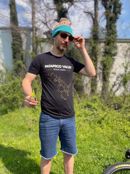 Dirt Rooster Merch Patapsco Trail Tee Shirt