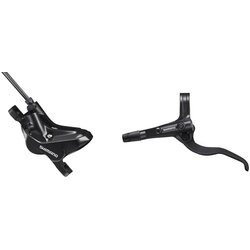 Shimano Shimano BR-MT420 Disc Brake and BL-MT401 Lever - Front, Hydraulic, 4-Piston, Post Mount, Black