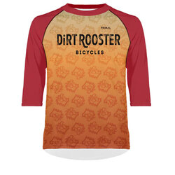 Dirt Rooster Rad Stuff Primal 3/4 Sleeve Rooster Fade Women's Jersey