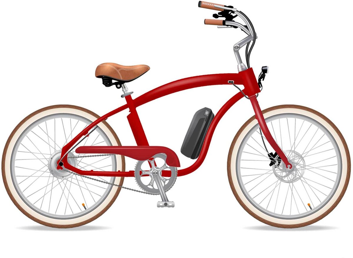 Electric Bike Company Model X Red Voltaire Cycles Sarasota, FL