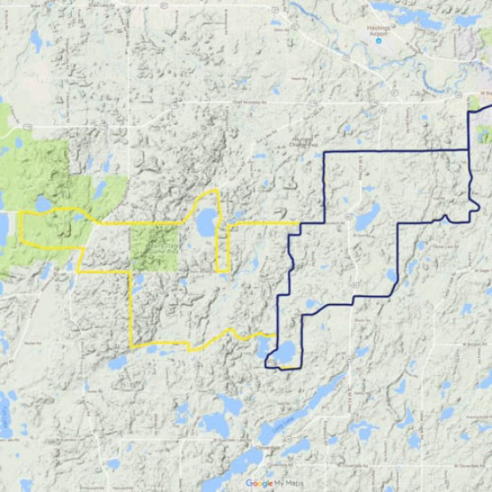 map of Barry Roubaix course