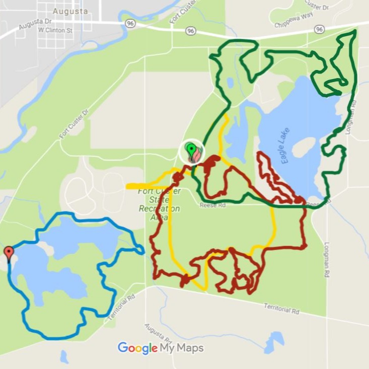 map of Fort Custer