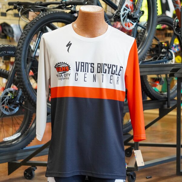 Van's Bicycle Center MENS Mountain Bike Jersey 3/4 sleeve Van's