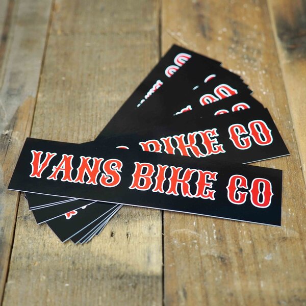 Van's Bicycle Center VBC Red/Black Sticker