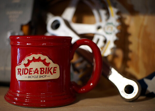 Ride-A-Bike Bicycle Shop 12oz Ride-A-Bike Coffee Mug