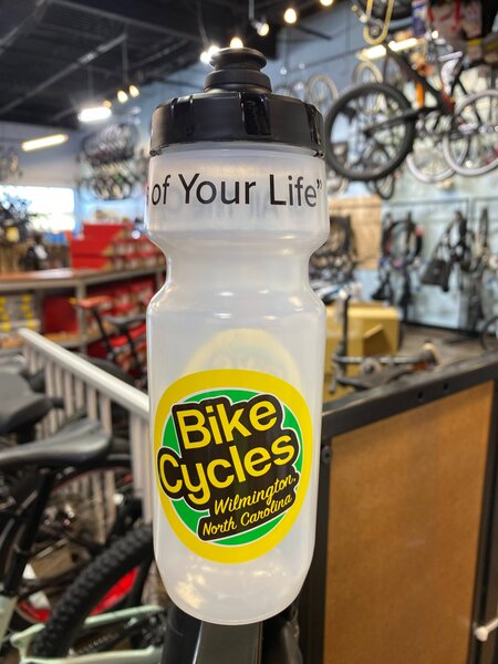 Bike Cycles BC Motto Bottle - Clear