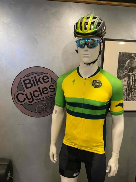 Bike Cycles Retro Short Sleeve Jersey