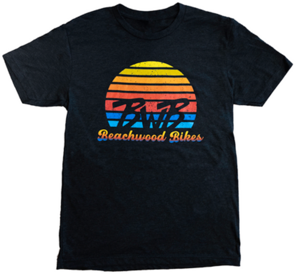 Next Level BWB Sunset Logo Tee Black Heather