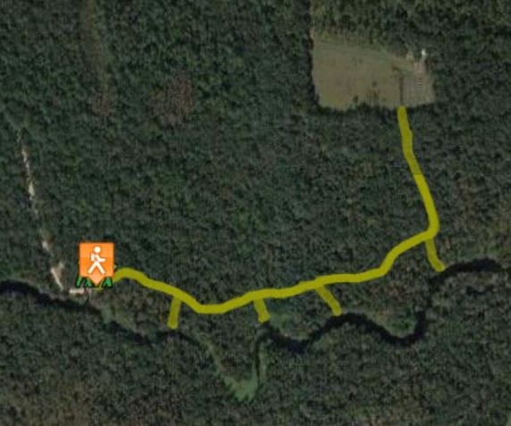 Hawk Creek Preserve Trail map