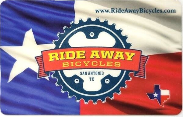 Ride Away Bicycles Gift Card