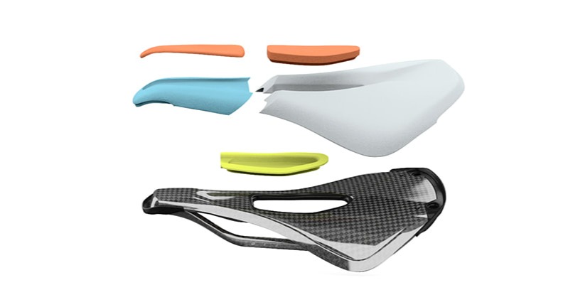 Specialized Bicycle saddle construction