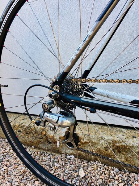 Trek Alpha 1.5 Blk/Wht 50cm USED - Stedman's Bike Shop