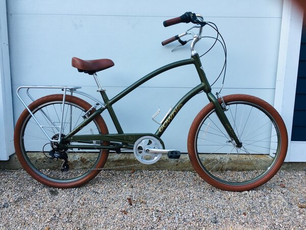 Electra Townie 7D Step Over Green USED