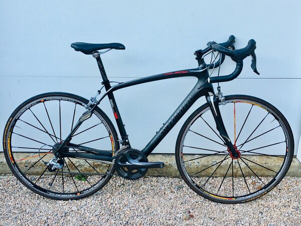 Specialized Roubaix Expert SL3 54cm Black/Red USED