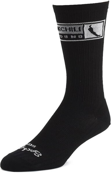 SockGuy Wool Black Chili Sock - L/XL