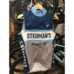 Stedman's Bike Shop Shop Blue Elite LTD Wind Vest - w/Pockets