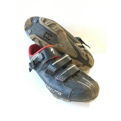 Specialized COMP MTB SHOE BLK/RED WIDE 44/10.6 USED