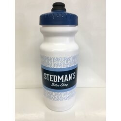 Stedman's Bike Shop Shop Bottle White 21oz