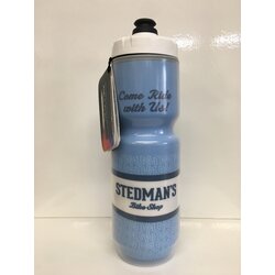 Stedman's Bike Shop Shop Bottle Insulated Purist BM Come Ride Light Blue 23oz
