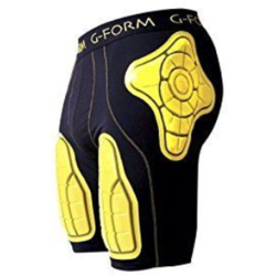 G-Form Crash Shorts XL Yellow